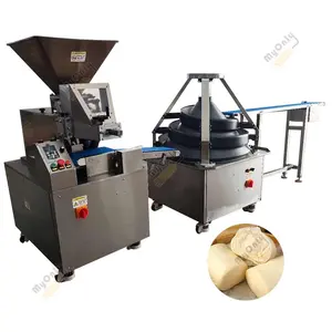 Bakery Cookie Continuous Hydraulic Automatic Dough Divider Rounder