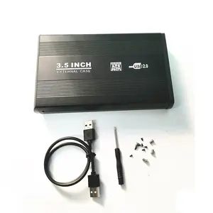 Estuche Externo para Disco Duro de <span class=keywords><strong>3.5</strong></span> Pulgadas, Carcasa de Aluminio con <span class=keywords><strong>USB</strong></span> <span class=keywords><strong>3.0</strong></span> y SA TA para Disco Duro de <span class=keywords><strong>3.5</strong></span> Pulgadas, Gran Venta - Product Image 1