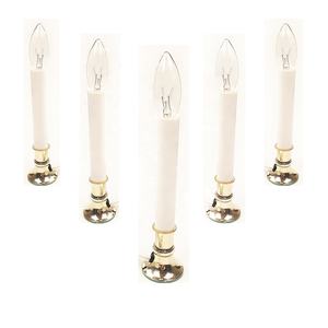 Lampu Lilin Jendela Dekoratif Elektrik Sakelar Sensor Senja Ke Fajar Ke Mati Lampu Jendela Kecil Pasang Lampu Meja - Product Image 1