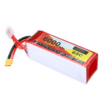 Penjualan terlaris 2 ~ 6s 2200mah/2600mah/3000mah/3300mah/3600mah/4200mah/5200mah/6000mah/7000mah Rc Quadcopter Drone 22.2v baterai Lipo