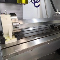 Centre d'usinage vertical CNC VMC1050 robuste, fraiseuse 3 axes, broche à couple élevé, acier, fer, automatique, haute précision
