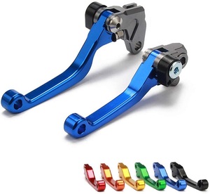 Palancas de embrague de freno ajustables de aleación de aluminio para motocicleta Dirt Bike <span class=keywords><strong>Motocross</strong></span> MX para <span class=keywords><strong>Yamaha</strong></span> <span class=keywords><strong>YZ</strong></span> 125 <span class=keywords><strong>250</strong></span> 250F - Product Image 2