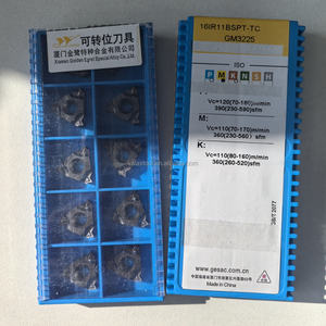 16IR11BSPT-TC GM3225 Gesacs Herramientas de corte CNC de carburo de tungsteno Origen China Sin acabado Garantía de stock 100% original - Product Image 5