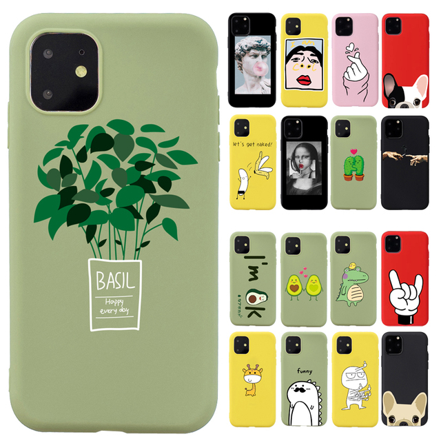 1000+ Designs Custom Fresh Color Avocado Banana Silicon Case for iPhone 11 12 13 14 15 Pro Max Printing Sublimation Phone Case