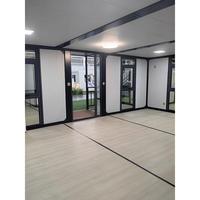 Casa Contenedor Dúplex Expandible con Entresuelo, Casa Modular Multifamiliar, Contenedor Tipo Cobertizo, Casa Portátil de Dos Pisos