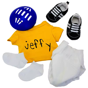 Marioneta de mano caliente, marioneta <span class=keywords><strong>Jeffy</strong></span>, muñeco de peluche, humano de peluche suave para niños, regalo perfecto de la categoría de marionetas - Product Image 5