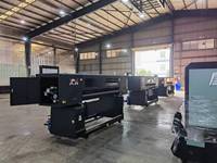 Impresora de sublimación digital de inyección de tinta de nueva tecnología 2025 de gran venta, totalmente automática, alta velocidad 330m²/h, I3200, 1200dpi, 1 año de garantía, poliéster