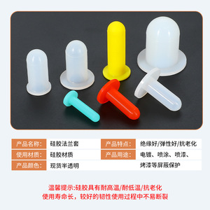 Manchon de protection en silicone Fernandes, résistant aux hautes températures, pour sceller les trous, manchon de protection plat - Product Image 2