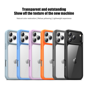 เคสโทรศัพท์กันกระแทก TPU+PC เคสโทรศัพท์มือถือแบบปรับแต่งได้สำหรับ iPhone 17 Pro Max - Product Image 1