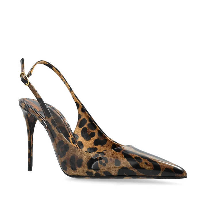 Red Leopard Sexy Print Women's Patent – Pumps Stiletto main image 0