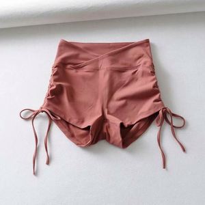 Đi Xe Đạp Quần Short V-Hình Eo Đàn Hồi Đóng Cửa Của Phụ Nữ Tùy Chỉnh Phòng Tập Thể Dục Nhanh Khô <span class=keywords><strong>Hobo</strong></span> Skinny Chạy - Product Image 5