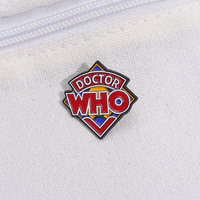 Broche en émail de la série TV science-fiction Doctor Who, badge en alliage de cinéma et de télévision, accessoires vestimentaires, cadeau, bijoux pour amis