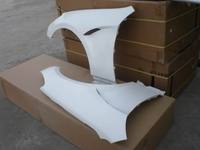 Kit carrosserie en fibre de verre rouge neuf pour Hyundai Genesis Coupé, découpes pour les feux antibrouillard, plastique avant pour remplacement/réparation