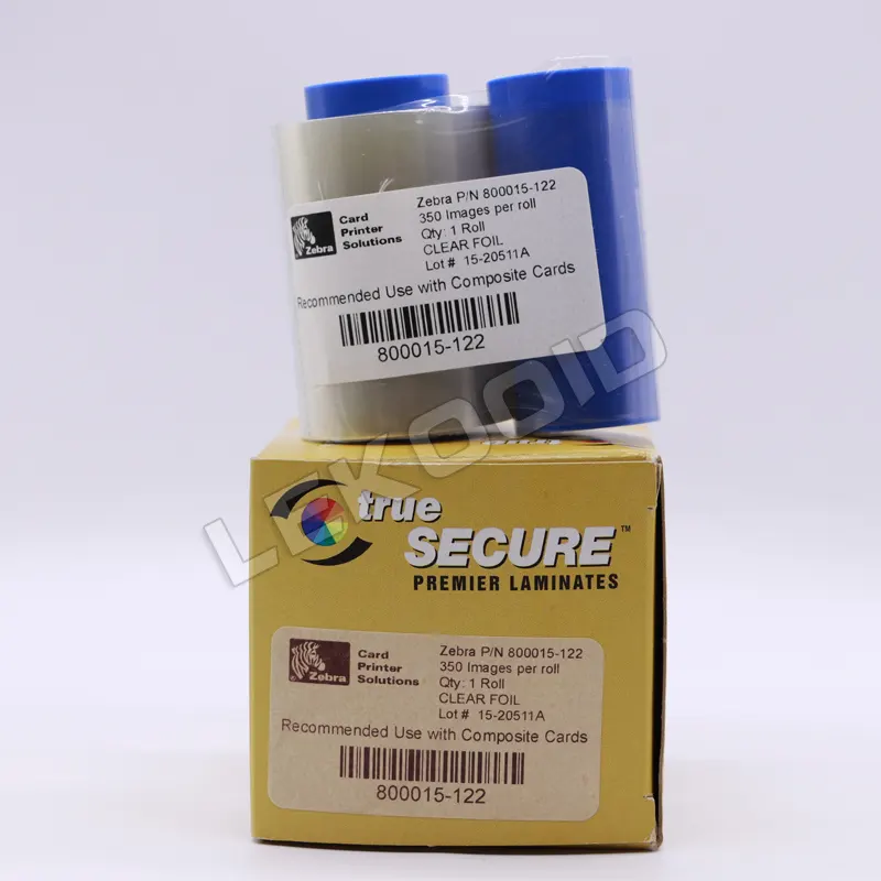 Zebra true secure premium Laminates 800015-122 for P330i P430 Printer