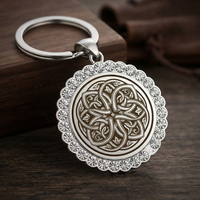 Lot de porte-clés en métal personnalisés souvenirs du Népal : couteau Kukri, roue de prière de l'Everest, anneau porte-clés émaillé pour cadeau touristique