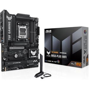 TUF B850-PLUS เล่นเกม TUF DDR5 AM5 B850 8000เมนบอร์ด ATX SATA WiFi 7 BT AURA RGB 2.5G LAN - Product Image 1