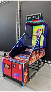 Outdoor Amusement Park Automatic Arcade Basketball Ring Shooting Machine Hot Buy 55 Inch Screen Arcade Basketball Game Machine