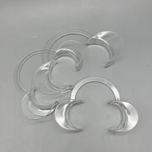 Apribocca Manuale a Forma di C in Plastica per Sbiancamento Dentale, Retrattore Guance per Uso Odontoiatrico - Product Image 2