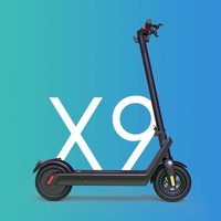 Trottinette électrique pliable Hx X9 Promax à pneus larges, moteur puissant, trottinette électrique super rapide pour adultes, 500 watts, trottinette électrique de ville
