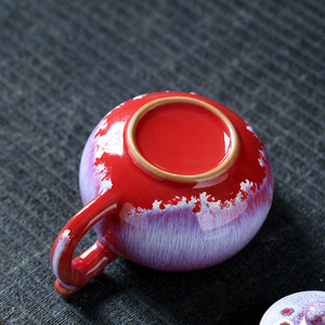 Wholesale 250ml Kiln-changed Tenmu Glaze <b>Teapot</b> Household Ceramic Gongfu Tea <b>Set</b> Jian Zhan Brewing <b>Teapot</b> - Product Image 3