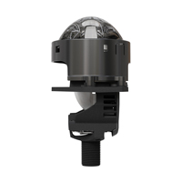 MJT Auto LED phare Led projecteur lentille tourner assistance lumière optique phares accessoires rénovation 12V 72W voiture phares