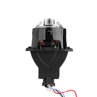 AS001C Lentille de projecteur double laser 12V Bi LED haute puissance 3 pouces 75W Version universelle d'origine