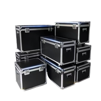 Valise trolley rigide en aluminium 12U-20U de taille personnalisable, boîte de protection étanche pour équipement sur mesure avec poignée