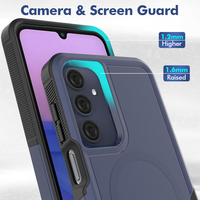 Coque de protection robuste hybride PC TPU de haute qualité pour Samsung A16 A17 A26 A27 A36 A56 A57, antichoc, personnalisée, magnétique