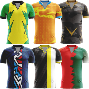 Magliette personalizzate da calcio per bambini abbigliamento sportivo Futsal <span class=keywords><strong>maglia</strong></span> da <span class=keywords><strong>portiere</strong></span> da uomo tuta da calcio magliette da calcio retrò - Product Image 3