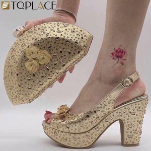 nigerian traditional wedding shoes and bolsas