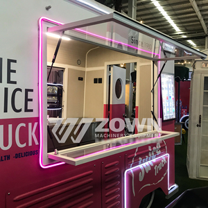 Flat Integrated Worktop Food Cart Smooth Operation Cart Ideal for Making Juice and Cold Snacks - Product Image 4