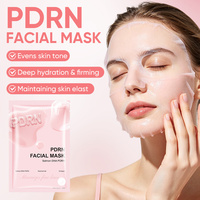 Masque Facial PDRN 10 Pièces Prêt à Expédier Vente en Gros Masque en Tissu Hydratant au Collagène et ADN de Saumon pour Soins de la Peau en Stock en Gros
