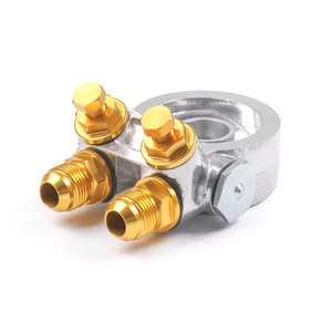 Adaptateur de refroidisseur de filtre à huile en fonte pour modification de voiture Honda, refroidisseur intermédiaire pour des performances améliorées - Product Image 2