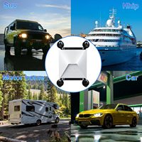 Support à ventouse Starlink Mini, support de fixation pour fenêtre/toit de voiture à 4 points pour antenne satellite Starlink Mini