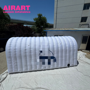 Tunnel de sport gonflable avec impression de logo Tunnel de <span class=keywords><strong>courage</strong></span> blanc pour les matchs de sport et d'exposition - Product Image 5