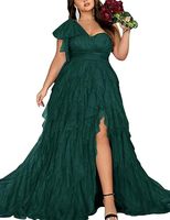 Robe de soirée élégante à une épaule pour femme grande taille, robe de cocktail, robe de demoiselle d'honneur, robe de danse