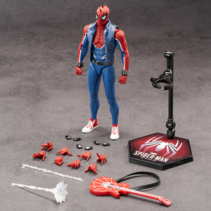 ZD Toys <span class=keywords><strong>Marvel</strong></span> Spider-Man Punk Armor 18cm/7in Scala 1/10 Action Figure Articolata Modellino da Collezione - Product Image 1