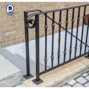 Vallas y <span class=keywords><strong>Puertas</strong></span> <span class=keywords><strong>de</strong></span> <span class=keywords><strong>Hierro</strong></span> <span class=keywords><strong>de</strong></span> Alta Calidad con Barandilla <span class=keywords><strong>de</strong></span> <span class=keywords><strong>Hierro</strong></span> Forjado, Diseño Prima <span class=keywords><strong>de</strong></span> Última Generación, 6 Pies, Tratadas Térmicamente, <span class=keywords><strong>para</strong></span> Casas - Product Image 2