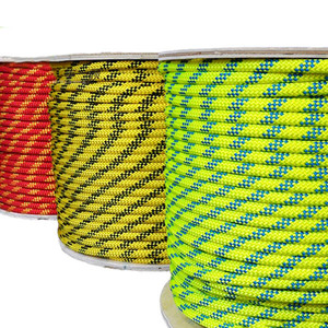 Corde en polyester tressée double haute ténacité, couleur personnalisée, résistante aux UV, haute résistance, pour <span class=keywords><strong>camping</strong></span> en plein <span class=keywords><strong>air</strong></span>, marine, amarrage et remorquage - Product Image 1