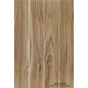 6x36 나무 패턴 고품질 도자기 타일 인테리어 바닥 나무 타일 레트로 나무 디자인 바닥 타일