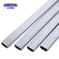 Barre d'espacement en aluminium de qualité ultra-élevée HTY pour vitrage isolant - Performance d'étanchéité améliorée