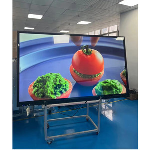 55 65 75 86 98 110inch trong nhà <span class=keywords><strong>LCD</strong></span> cảm ứng hiển thị 4k 75inch bảng điều khiển tương tác 20 điểm kép hệ thống kỹ thuật số bảng tương tác - Product Image 5