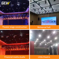 Foco Fresnel DMX512 de 300W 400W con Zoom Eléctrico Manual, Luz LED COB para Escenario, Teatro, Estudio, Sala de Reuniones