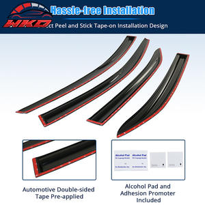 Viseras para Ventanas de Acrílico Estilo Mugen para Toyota Camry 07-11, 4 Piezas - Product Image 4