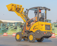 Wheel Loader L901H 1.95T, Bucket 0.25cbm, 18.2kW Mini untuk Konstruksi di Lokasi Kecil