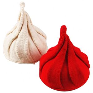 Bonnet tricoté <span class=keywords><strong>pointu</strong></span> pour bébé, mignon, Noël, filles et garçons, automne-hiver, résistant aux intempéries, style éolienne, 1-3 ans - Product Image 1