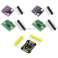 ZOPRO MAX30102 MAX30100 Module de capteur de fréquence cardiaque et de SpO2 Oxymètre de pouls de haute précision 3.3-5V pour capteurs de température et d'humidité