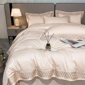 Элитный комплект постельного белья из 200 предметов из 100% хлопка пима: простыни, пододеяльники, водоотталкивающий, с шерстяным наполнителем, 300 ТС - Product Image 3