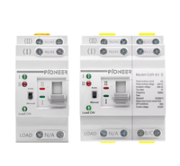 Commutateur de transfert de générateur automatique 4P 110V/220V triphasé double alimentation ATS avec 63A et minuterie CB pour la maison ou l'énergie solaire