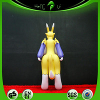 Ballon gonflable Renamon Hongyi avec couleur personnalisée et design à gros seins